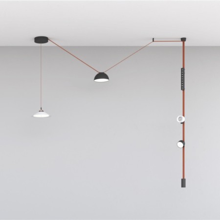 Трековый светильник BELTY FLOW DK5565-WH+BK