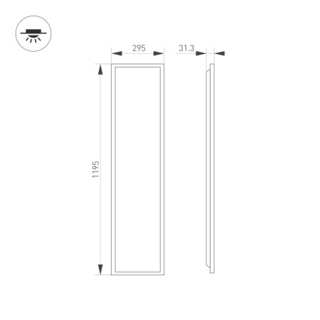 Офисный светильник Arlight 052814
