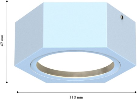 Потолочный светильник уличный Fantum 4665-1U