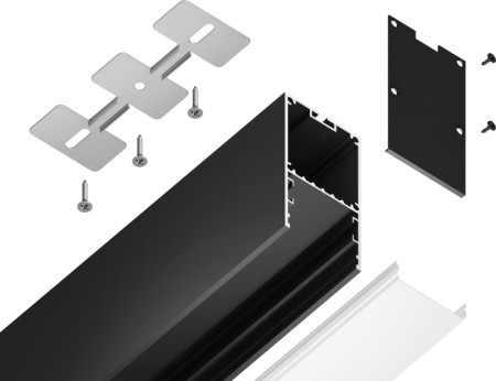 Профиль для светодиодной ленты Illumination GP3000BK