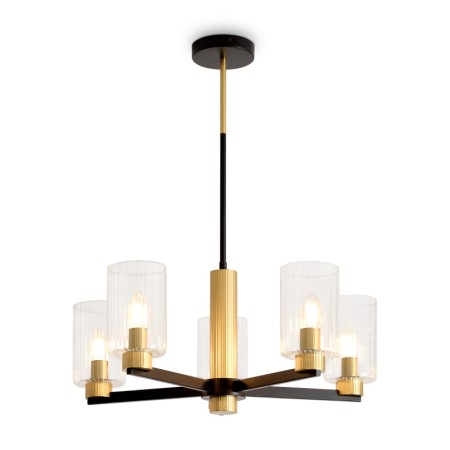 Люстра на штанге Freya FR2051CL-05BBS