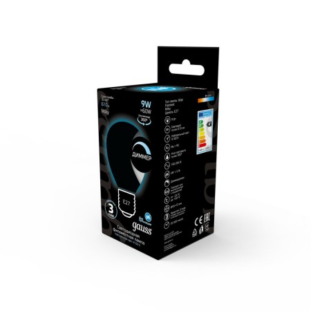 Светодиодная лампа Gauss 105202209-D