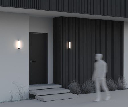 Настенный светильник уличный Rounge O482WL-L12B3K