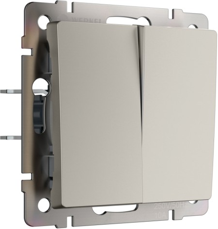 Выключатель Встраиваемые механизмы дымчатый W1220004