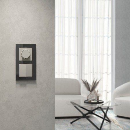 Выключатель Встраиваемые механизмы дымчатый W1220004