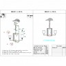 Подвесная люстра iLamp RM6201-6 CR+CL