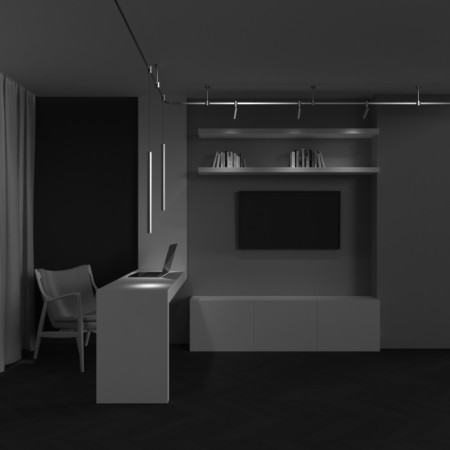 Светильник на шине Maytoni Technical TR156-1-5W3K-PT