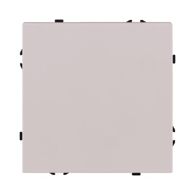 Выключатель 1-клавишный проходной 10А/250В, кашемир матовый Kollinger Eclipse EC-002CM