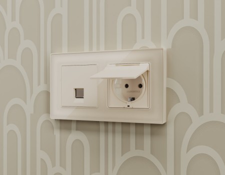 Розетка Ambrella Volt MA332005