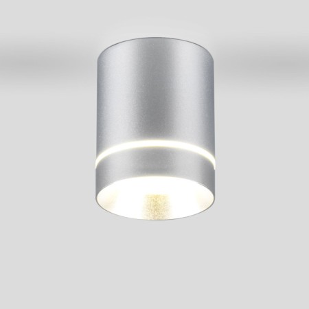 Накладной светильник Elektrostandard DLR021 9W 4200K хром матовый