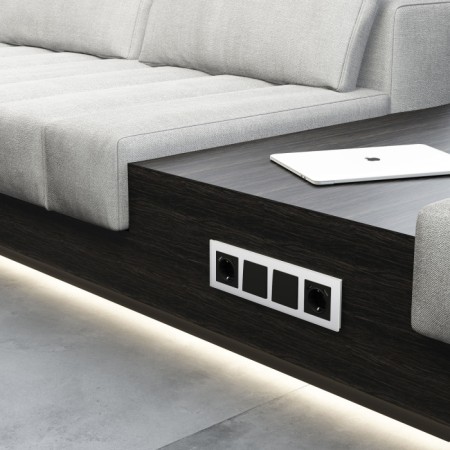 Рамка Senso белый soft-touch W0043101