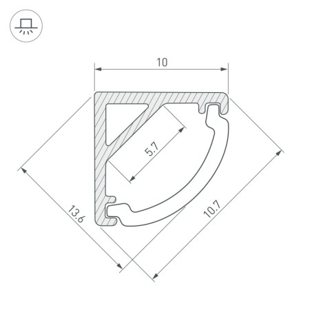 Профиль Arlight 036321