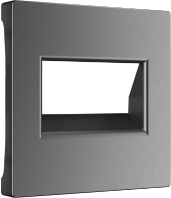 Накладка на механизм Встраиваемые механизмы графит матовый W1191164