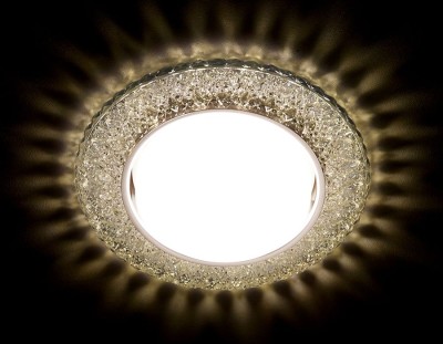 Точечный светильник Gx53 Led G298 CL/WW