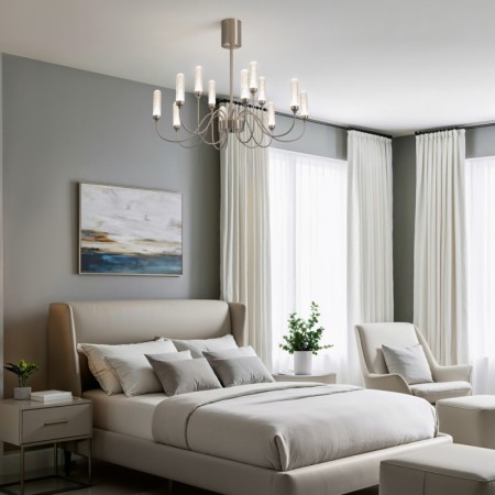 Люстра на штанге Freya FR2050CL-L36BS