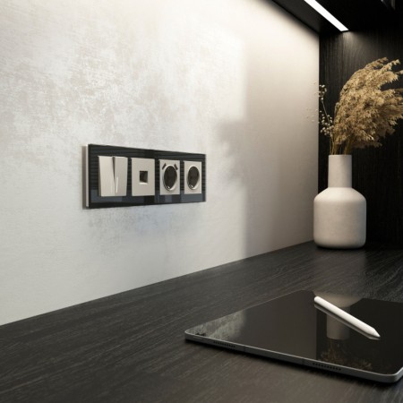 Клавиша/Накладка Werkel W1279504 дымчатый