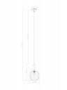 Подвесной светильник Freya FR8012PL-01AM