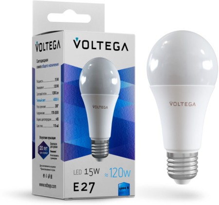 Лампочка светодиодная General purpose bulb 15W 7157