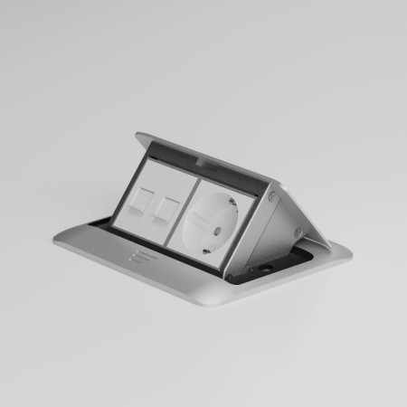 Лючки для розеток Werkel W1171160 белый