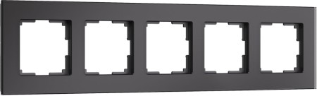 Рамка Senso черный soft-touch W0053108