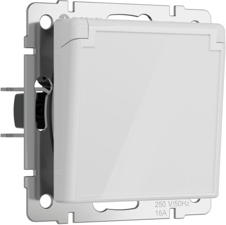 Розетка Встраиваемые механизмы белые акриловые W1171241