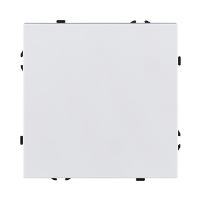 Выключатель 1-клавишный проходной 10А/250В, белый глянцевый Kollinger Eclipse EC-002WG