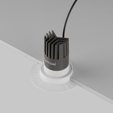 Встраиваемый светильник Maytoni Technical DL124-10W-3K-TRS-W