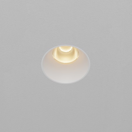 Встраиваемый светильник Maytoni Technical DL124-10W-3K-TRS-W