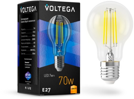 Лампочка светодиодная General purpose bulb E27 7W 7140