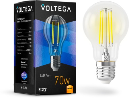Лампочка светодиодная General purpose bulb E27 7W 7140