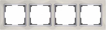 Рамка Werkel WL03-Frame-04-ivory (слоновая кость)