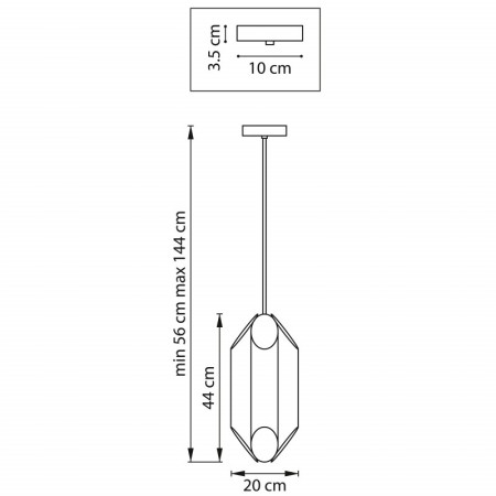 Люстра на штанге Lightstar 720087