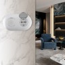 Розетка Arte Milano SET08-2-41-1x2 silver