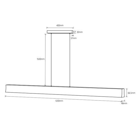 Линейный светильник Mantra 7541