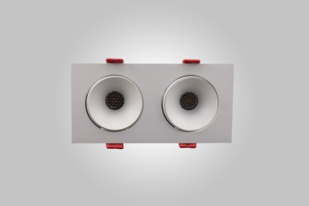 Точечный светильник  AM480-2 WH+WH 15,4W