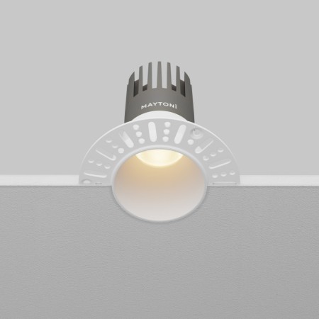 Встраиваемый светильник Maytoni Technical DL120-10W-3K-TRS-W