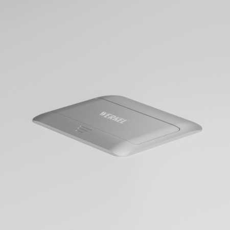 Лючки для розеток Werkel W8074065 серебряный