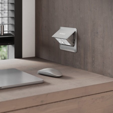 Лючки для розеток Werkel W8074065 серебряный