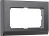 Рамка Stark графит матовый W0081864