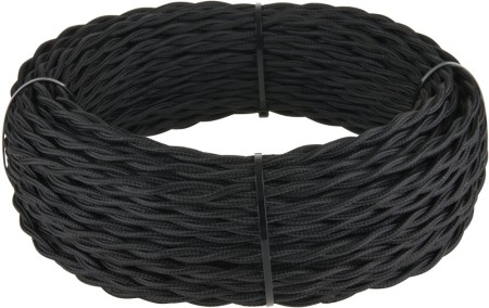 Кабель Ретро кабель черный W6452608