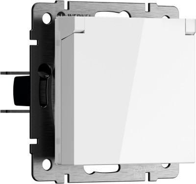 Розетка Встраиваемые механизмы белые W1171201