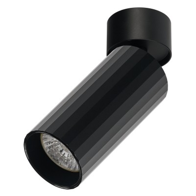 Светильник GU10 1*50W настенный спот Черный IL.0005.1901 BK