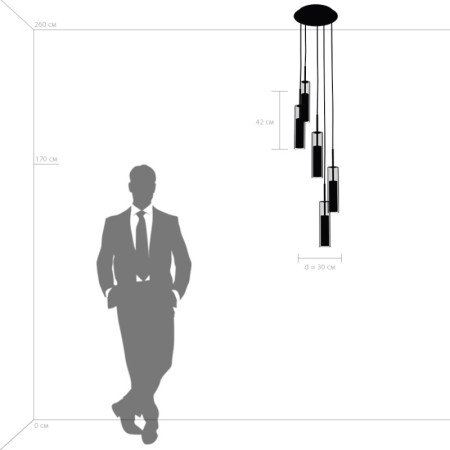 Каскадная люстра Lightstar 756057