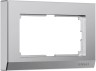 Рамка Stark серебряный матовый W0081865