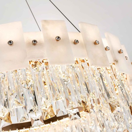 Подвесная люстра MODELUX ML.6980.600P GD