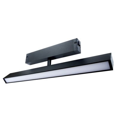 Светильник CCT линейный рассеянного света поворотный для трековой системы SMART LINE 220В, 18Вт, Черный IL.0050.5001-18-CCT-BK