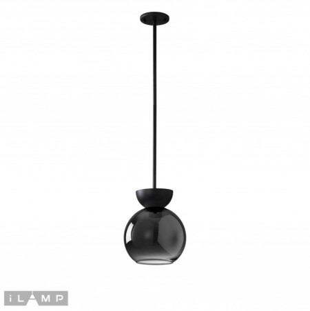 Подвесной светильник iLamp P6079-1 BK+SM