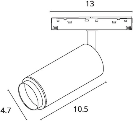 Трековый светильник Optima A7275PL-1WH