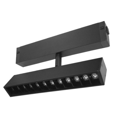 Светильник CCT линейный направленного света поворотный для трековой системы SMART LINE 220В, 9Вт, Черный IL.0050.5003-9-CCT-BK