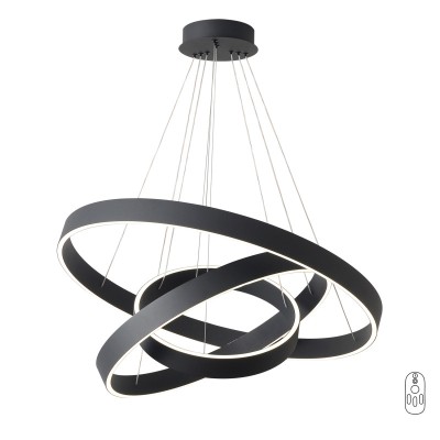 Подвесная люстра Crystal Lux TRON SP158W LED BLACK